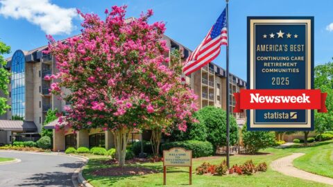 americasbest-featured Westminster Towers Newsweek Best of 2025; assisted living, independent living, continuing care retirement community